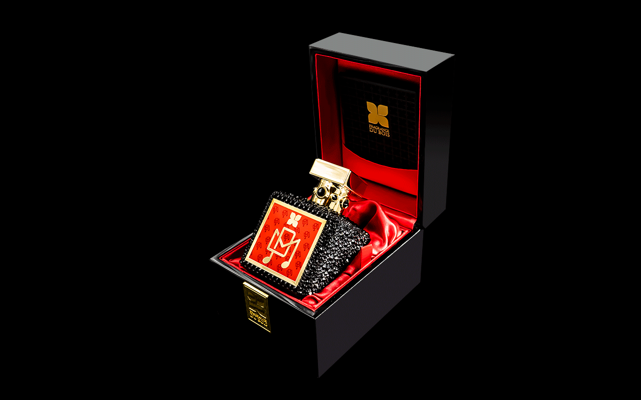 PM Collectors Swarovski Edition - Fragrance Du Bois - Perfume Bottle in Box