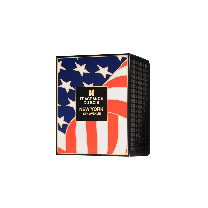 Fragrance Du Bois - New York 5th Avenue Flag Edition - Perfume Box (Front)