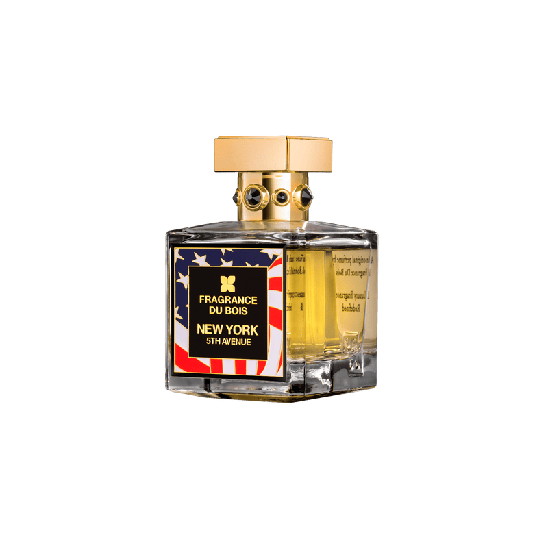 Fragrance Du Bois - New York 5th Avenue Flag Edition - Perfume Bottle Side