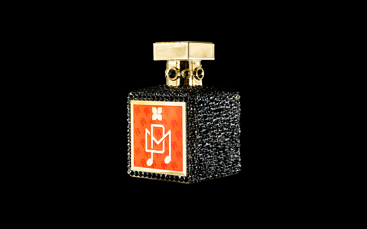 PM Collectors Swarovski Edition - Fragrance Du Bois - Perfume Bottle Side